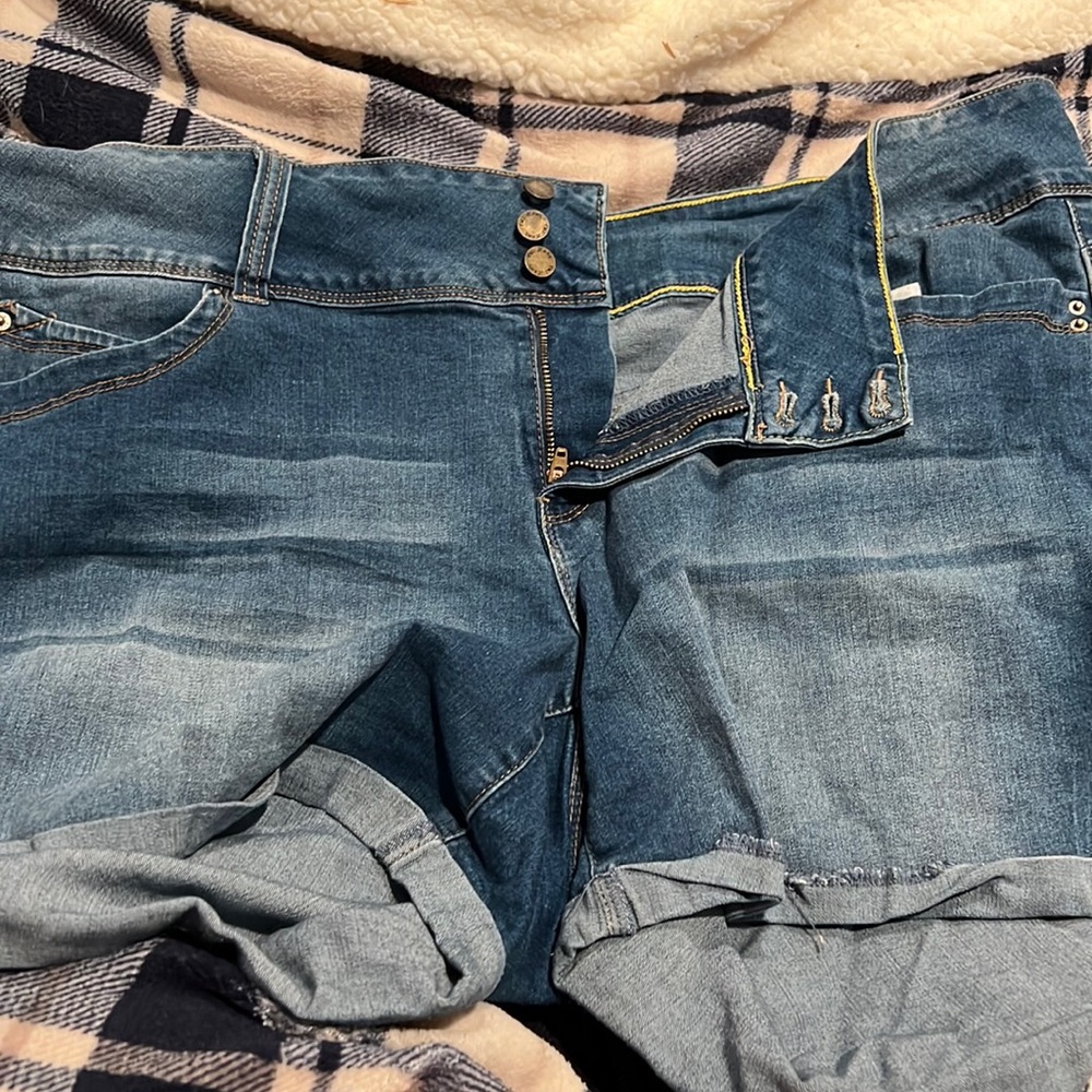 Once worn jean shorts
